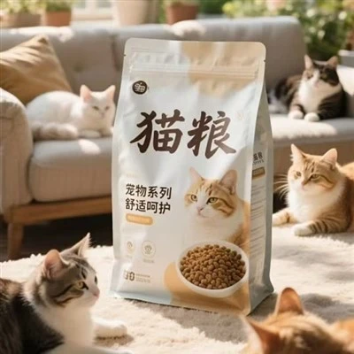 Экологичная упаковка корма для кошек